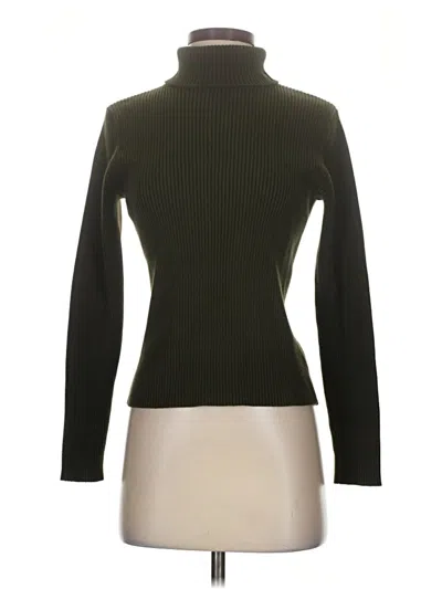 Pre-owned Polo Ralph Lauren Turtleneck Sweater In Green