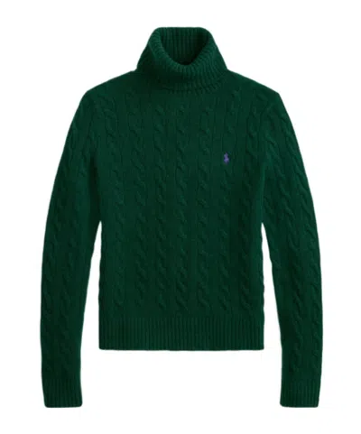 Polo Ralph Lauren Turtleneck Sweater In Green