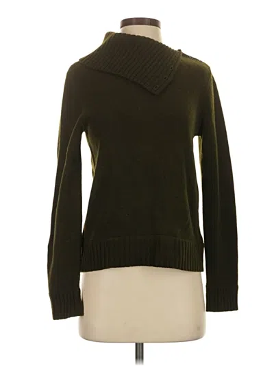 Pre-owned Polo Ralph Lauren Turtleneck Sweater In Green