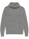 Polo Ralph Lauren Turtleneck Sweater In Grey