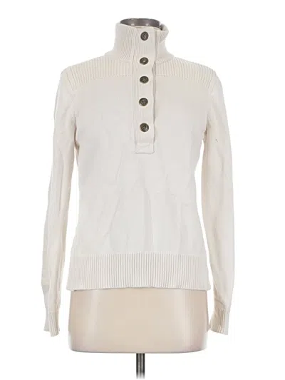 Pre-owned Polo Ralph Lauren Turtleneck Sweater In Ivory