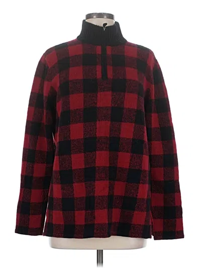 Pre-owned Polo Ralph Lauren Turtleneck Sweater In Red