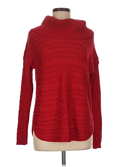 Pre-owned Polo Ralph Lauren Turtleneck Sweater In Red