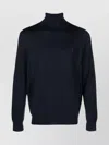 Polo Ralph Lauren Turtleneck Sweater With Cuffs And Hem In Black