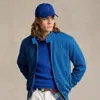 Polo Ralph Lauren Twill Jacket In Blue