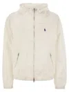 Polo Ralph Lauren Twill Jacket With Hood In White