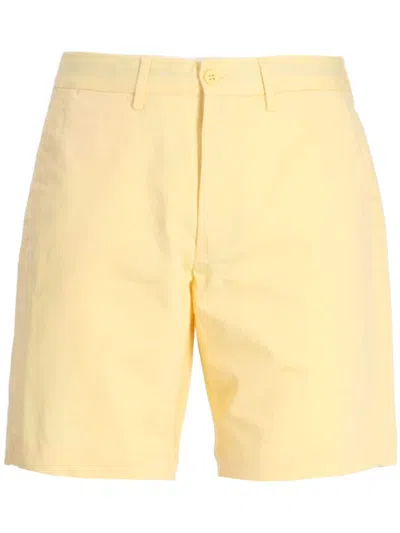 Polo Ralph Lauren Twill Shorts In Yellow