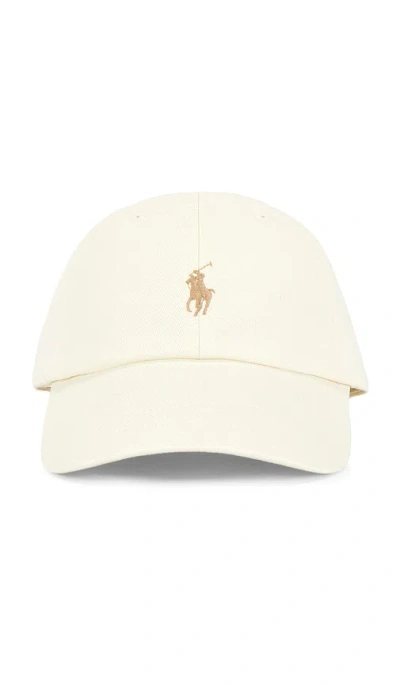 Polo Ralph Lauren Twill Sport Cap In White