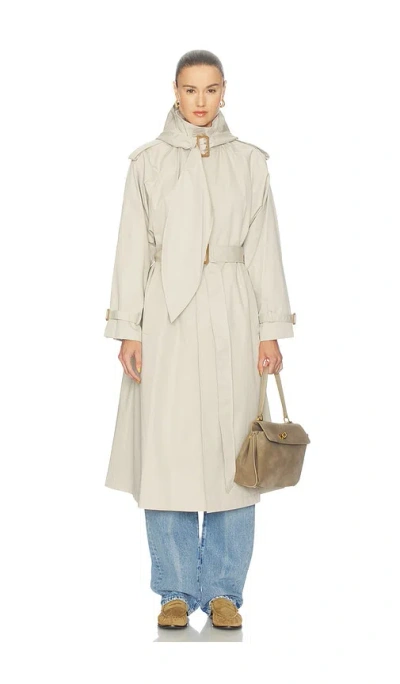 Polo Ralph Lauren Twill Trench Jacket In Neutral