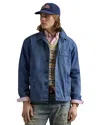 Polo Ralph Lauren Twill Utility Jacket In Dewey Place