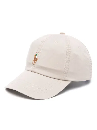 Polo Ralph Lauren Twill-weave Cap In Neutrals