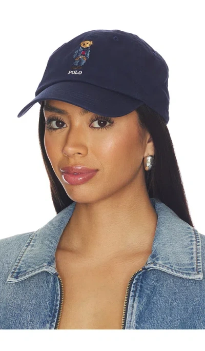 Polo Ralph Lauren Twill Woven Cap In Blue