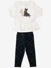 Polo Ralph Lauren Two-piece Cotton Outfit Set In Red