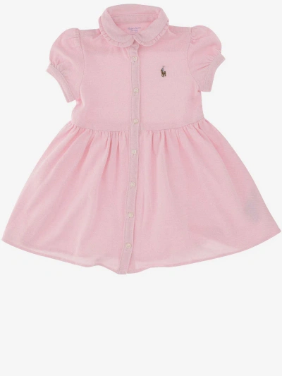 Polo Ralph Lauren Kids' Two-piece Cotton Set In Pink