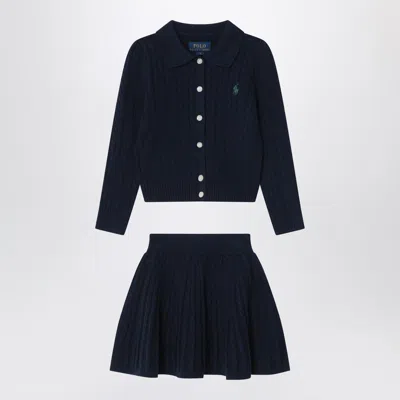 Polo Ralph Lauren Two-piece Navy Blue Cotton Suit