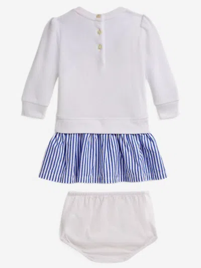 Polo Ralph Lauren Two-piece Cotton Set Dress In Multicolor