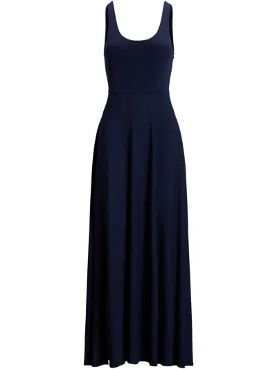 Polo Ralph Lauren U-neck Dress In Blue