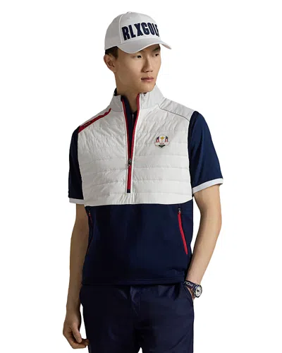 Polo Ralph Lauren U. S. Ryder Cup Hybrid Vest In Gray