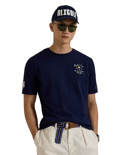 Polo Ralph Lauren Ralph Lauren U.s. Ryder Cup Map T-shirt In Black