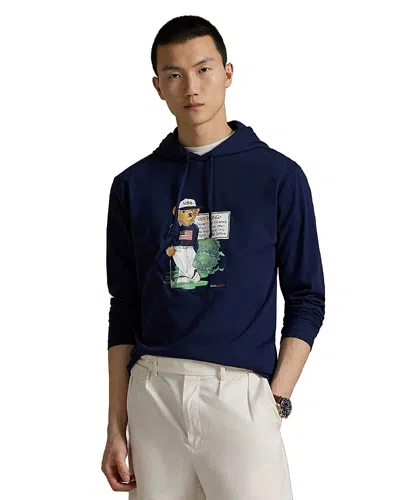 Polo Ralph Lauren Ralph Lauren U.s. Ryder Cup Polo Bear Hooded T-shirt In Blue