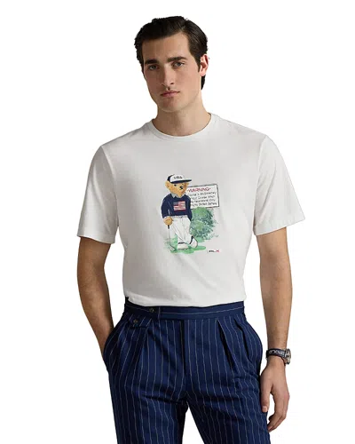 Polo Ralph Lauren Ralph Lauren U.s. Ryder Cup Polo Bear T-shirt In White