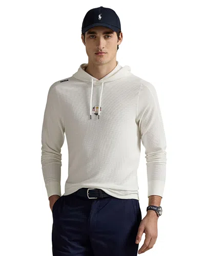 Polo Ralph Lauren Ralph Lauren U.s. Ryder Cup Waffle-knit Hoodie In White