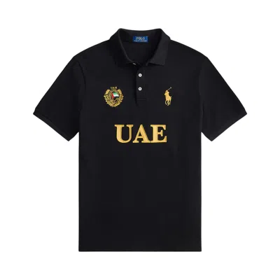 Pre-owned Polo Ralph Lauren Uae Short-sleeve Mesh Polo 'polo Black' | Men's Size Xl