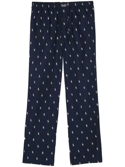 Polo Ralph Lauren Polo Pony Trousers In Blue