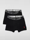 Polo Ralph Lauren Logo-waistband Boxers (pack Of Two) In Black