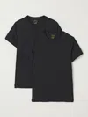 Polo Ralph Lauren Round Neck Short-sleeved T-shirt In Black