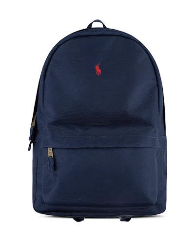 Polo Ralph Lauren Kids Color Backpack In Newport Navy