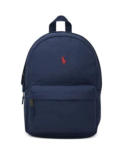 Polo Ralph Lauren Unisex Color Backpack - Big Kid In Blue
