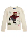 Polo Ralph Lauren Unisex Mini Pullover In Neutral