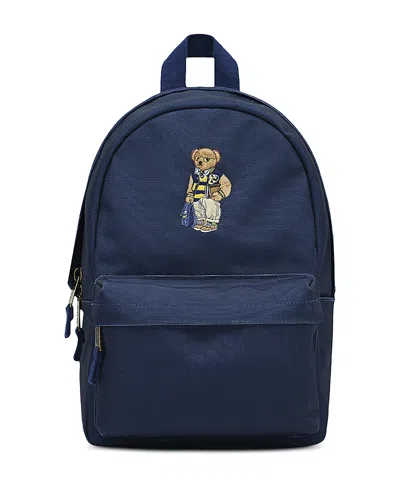 Polo Ralph Lauren Unisex Polo Bear Backpack - Big Kid In Blue