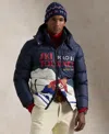 Polo Ralph Lauren The Gorham Skier-print Down Jacket In Multi