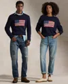 Polo Ralph Lauren Unisex The Iconic Flag Sweater In Blue