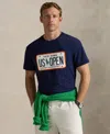 Polo Ralph Lauren Unisex Us Open Classic-fit Jersey T-shirt In Blue