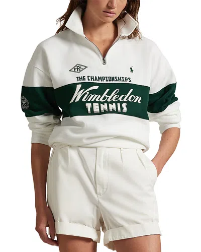 Polo Ralph Lauren Unisex Wimbledon Relaxed Fit Fleece Sweatshirt