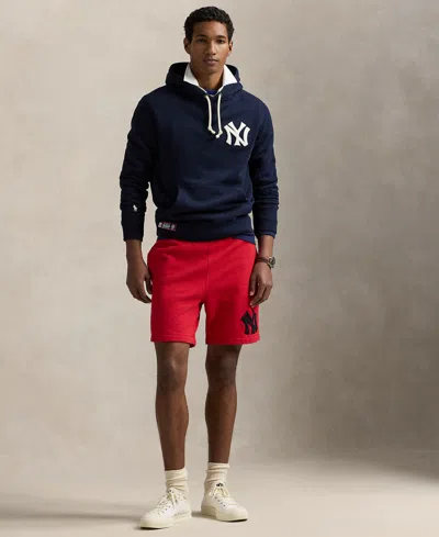 Polo Ralph Lauren Unisex Yankees Fleece Shorts In Rl 2000 Red