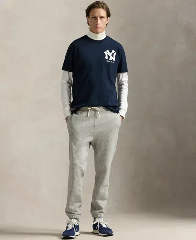 Polo Ralph Lauren Unisex Yankees Jersey T-shirt In Aviator Navy