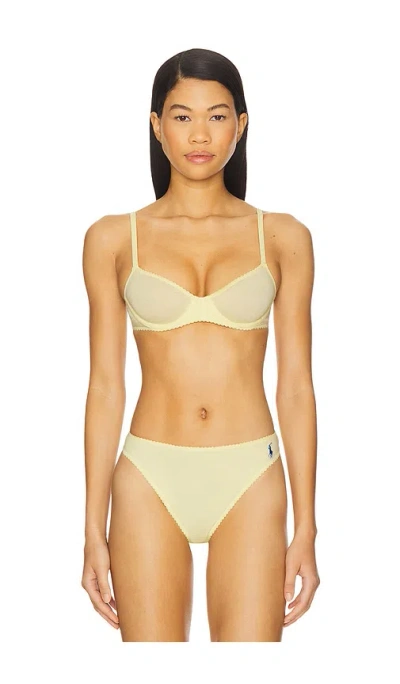 Polo Ralph Lauren Unlined Demi In T-bird Yellow