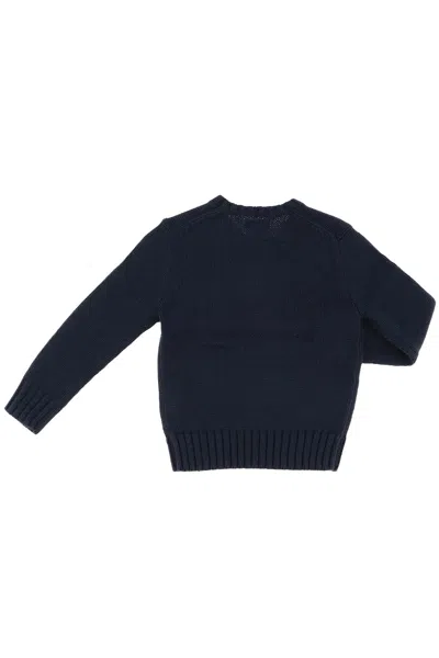 Polo Ralph Lauren Kids' U.s. Flag Jumper In Blue