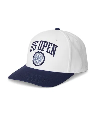 Polo Ralph Lauren Us Open High Crown Twill Ball Cap In White