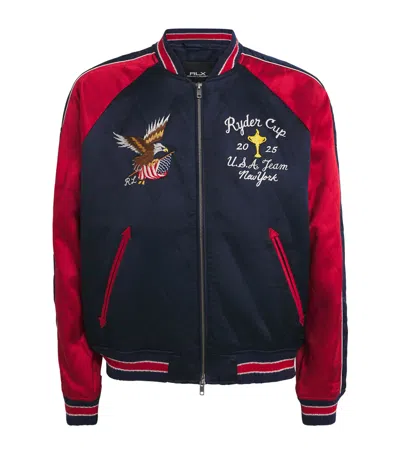 Polo Ralph Lauren Us Ryder Cup Bomber Jacket In Multi