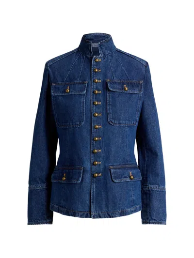Polo Ralph Lauren Utility Denim Jacket  In Blue