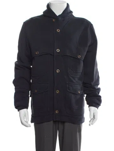 Pre-owned Polo Ralph Lauren Utility Jacket In Blue