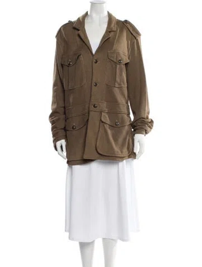 Pre-owned Polo Ralph Lauren Utility Jacket In Brown