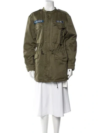 Pre-owned Polo Ralph Lauren Utility Jacket In Green