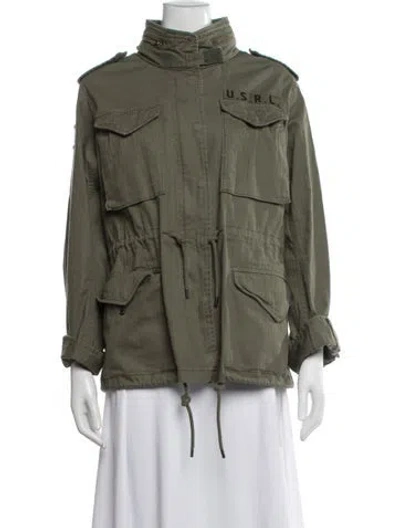 Pre-owned Polo Ralph Lauren Utility Jacket In Green