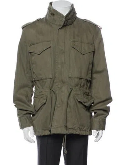 Pre-owned Polo Ralph Lauren Utility Jacket In Green